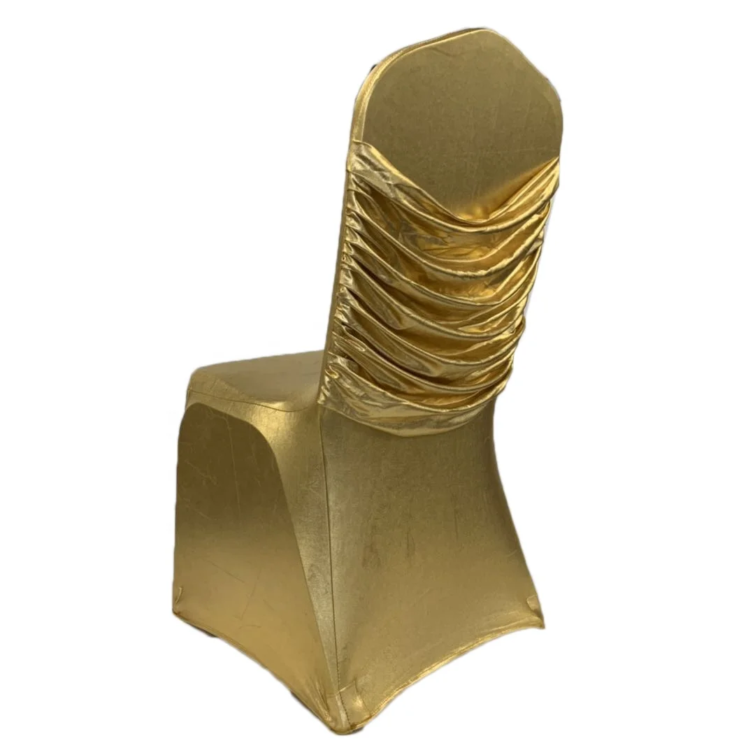 Banquet Wedding Party Dining Decoration White Spandex Universal Chair Covers