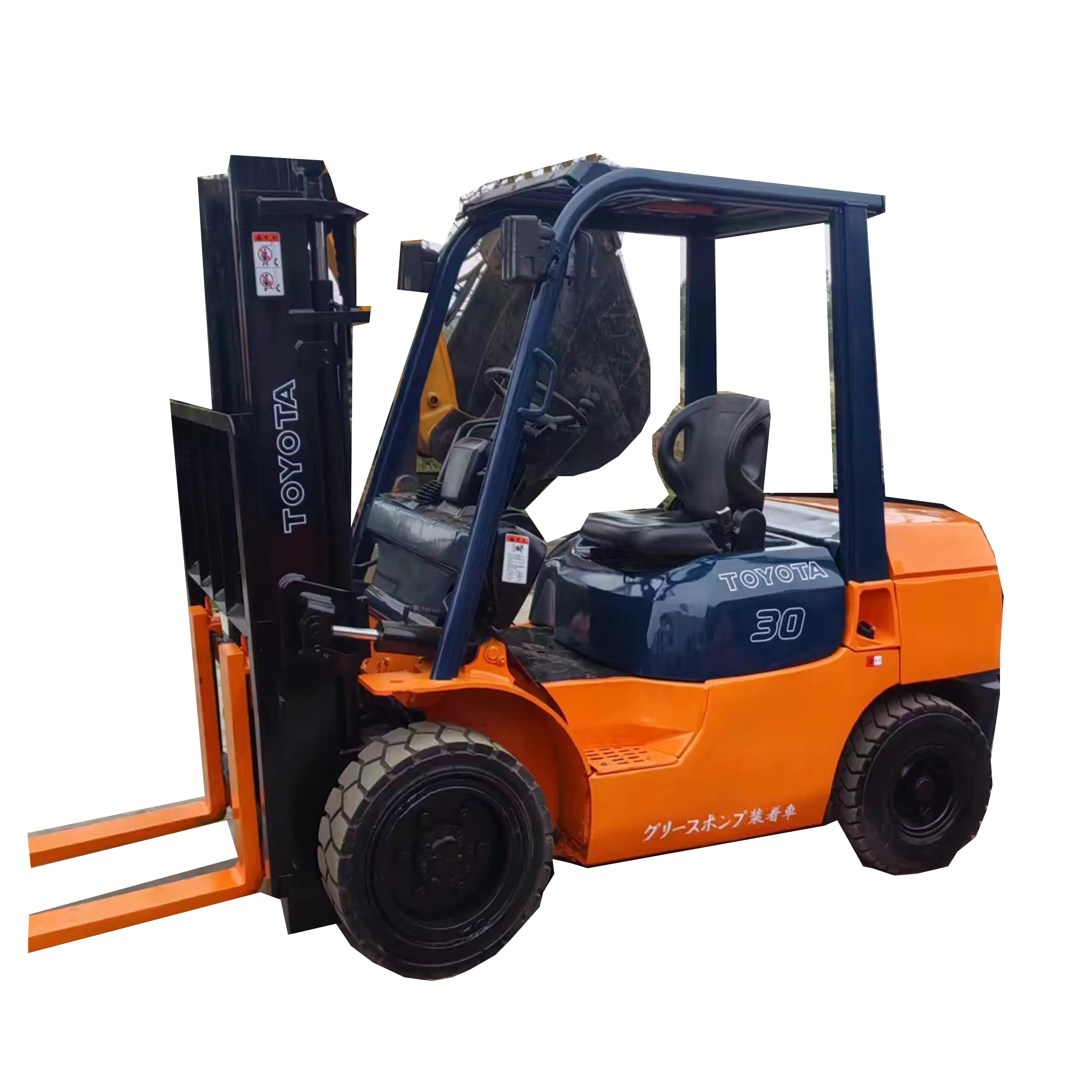 Used Toyota Japan forklift 8FD30 35 50 70 secondhand mini Multifunction forklift parts for sale