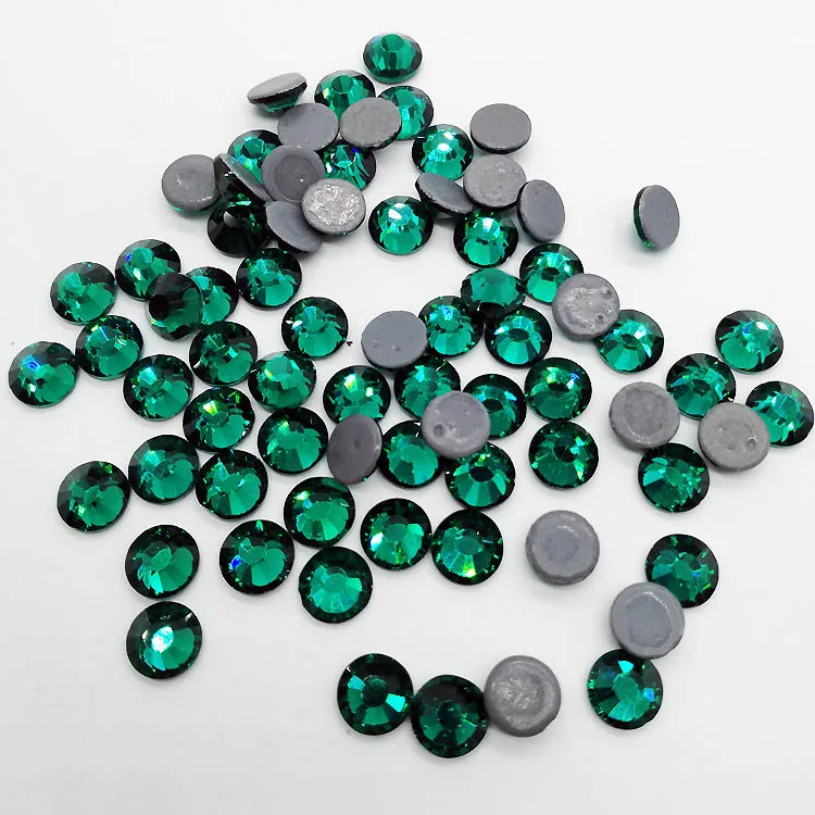 
Austrian flatback rhinestone glass beads cristal high quality hot fix rhinestones 