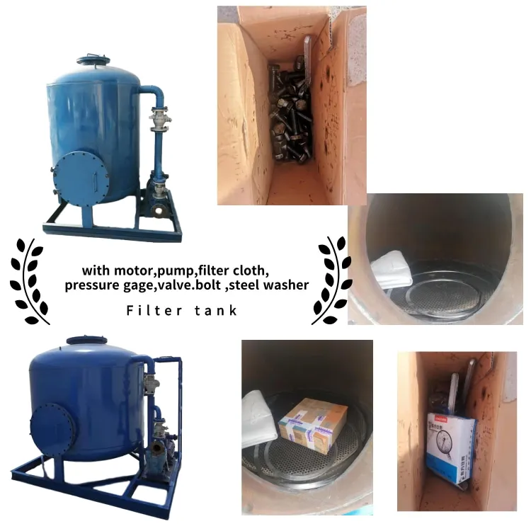 
made in china oil purifier machine filter tank 