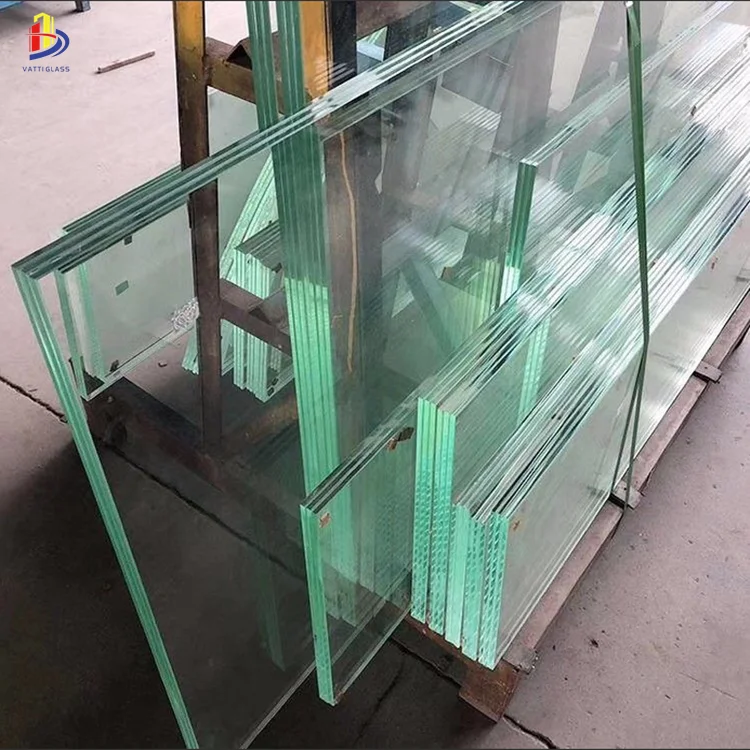Customizable anti theft ultra clear laminated AR museum quality glass for sale