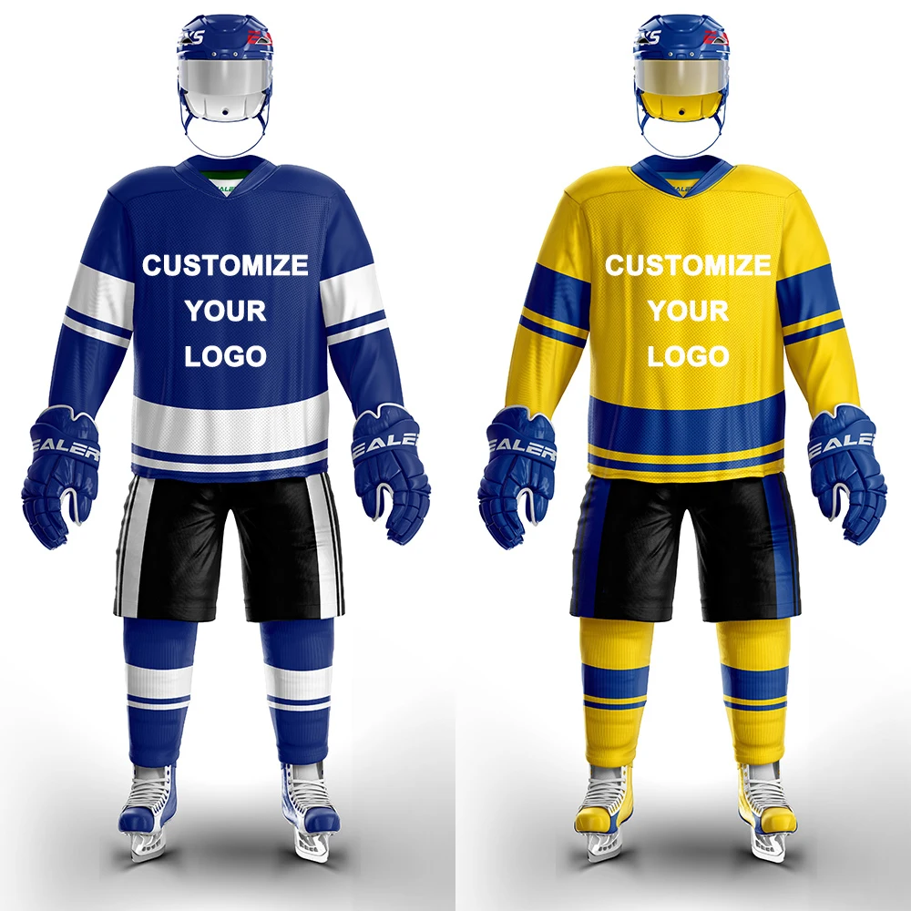 OEM custom logo Hockey League ice hockey jersey Blank oversized  hockey jersey men