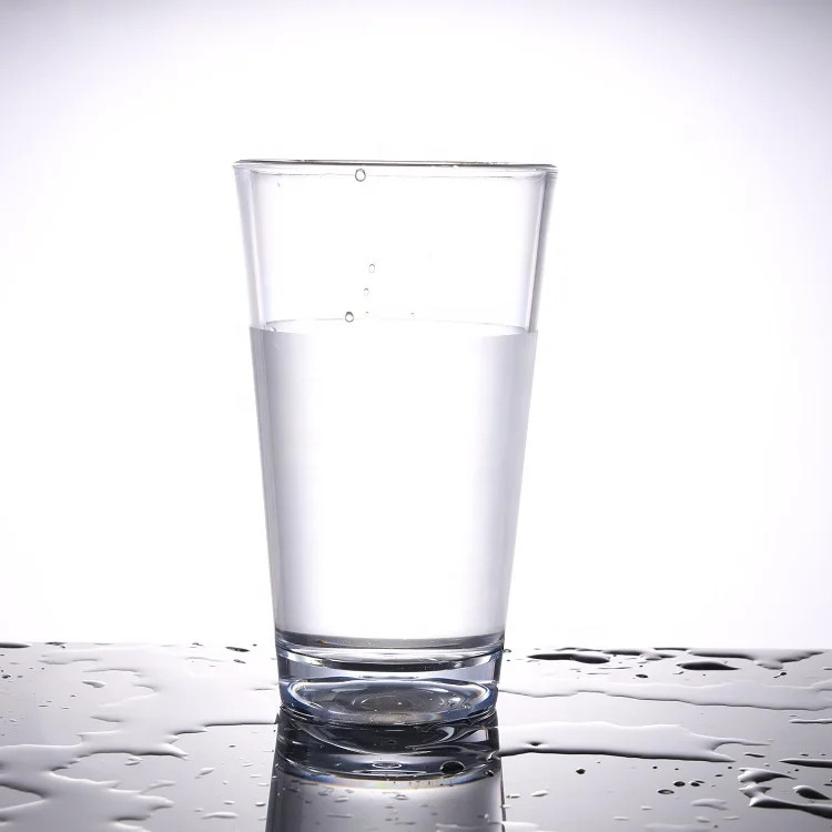 Hot Sells Tritan BPA Free Reusable Plastic Drinking Glass