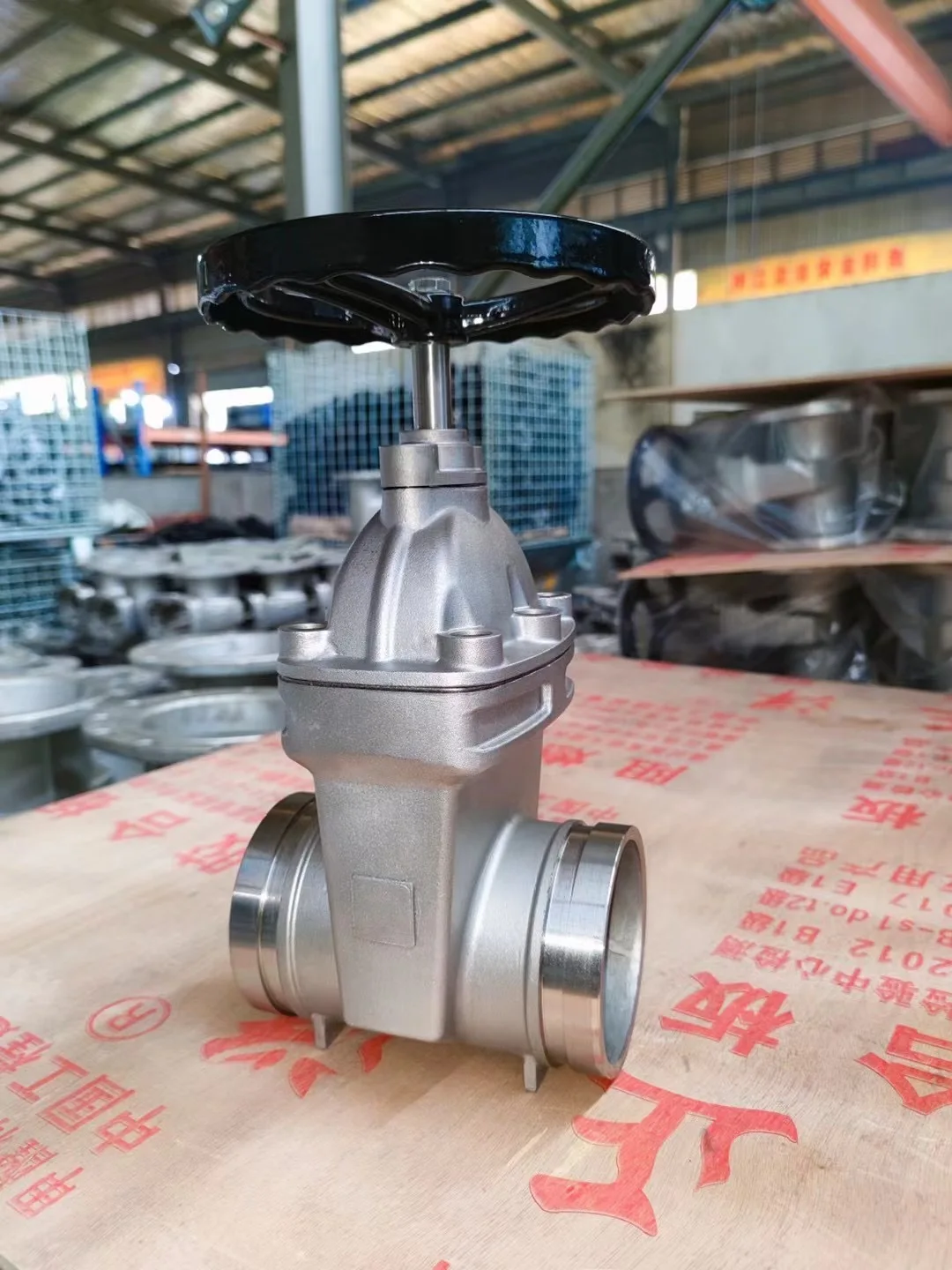 Stainless steel gate valve Soft seal gate valve Drinking water gate valve
