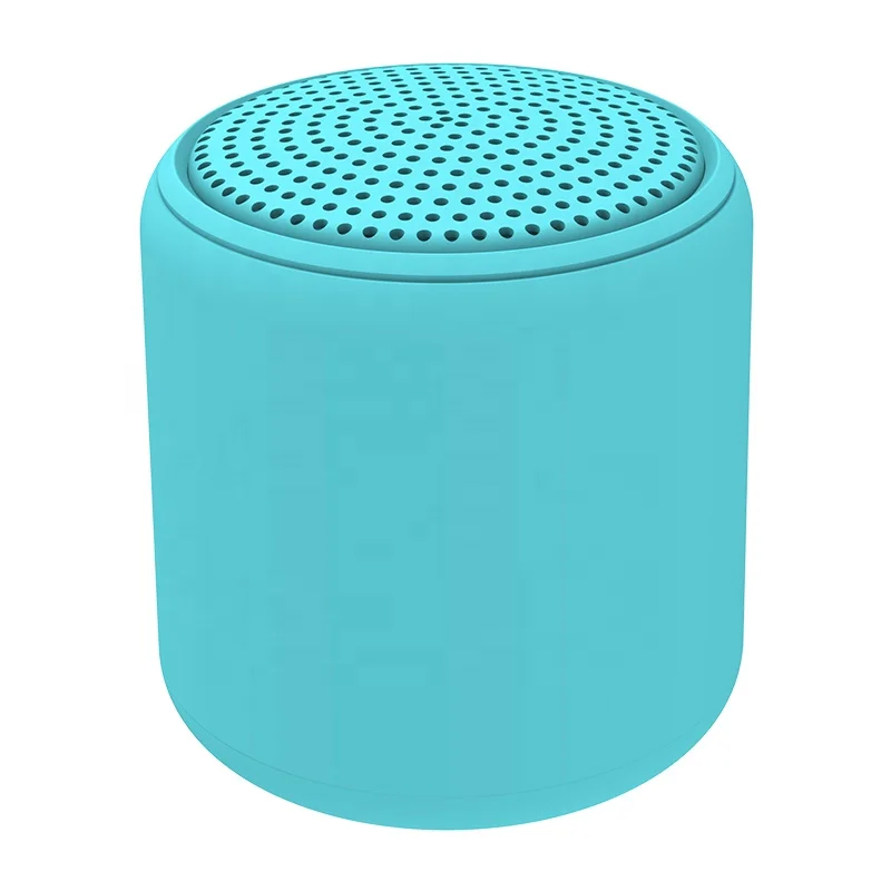 
2021 Gifts Promotion Macaron Subwoofer BT Active Mini Inpods Little Fun Color Wireless Blue tooth 5.0 small metal Speaker 