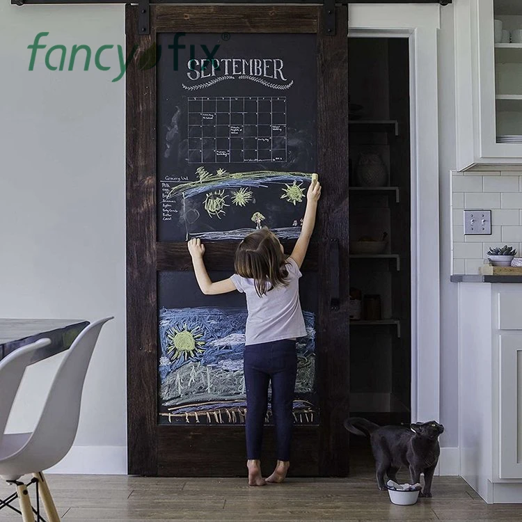 44.5X200cm Scratch-Proof Pvc Self-Adhesive blackboard Office Dry Erase blackboard