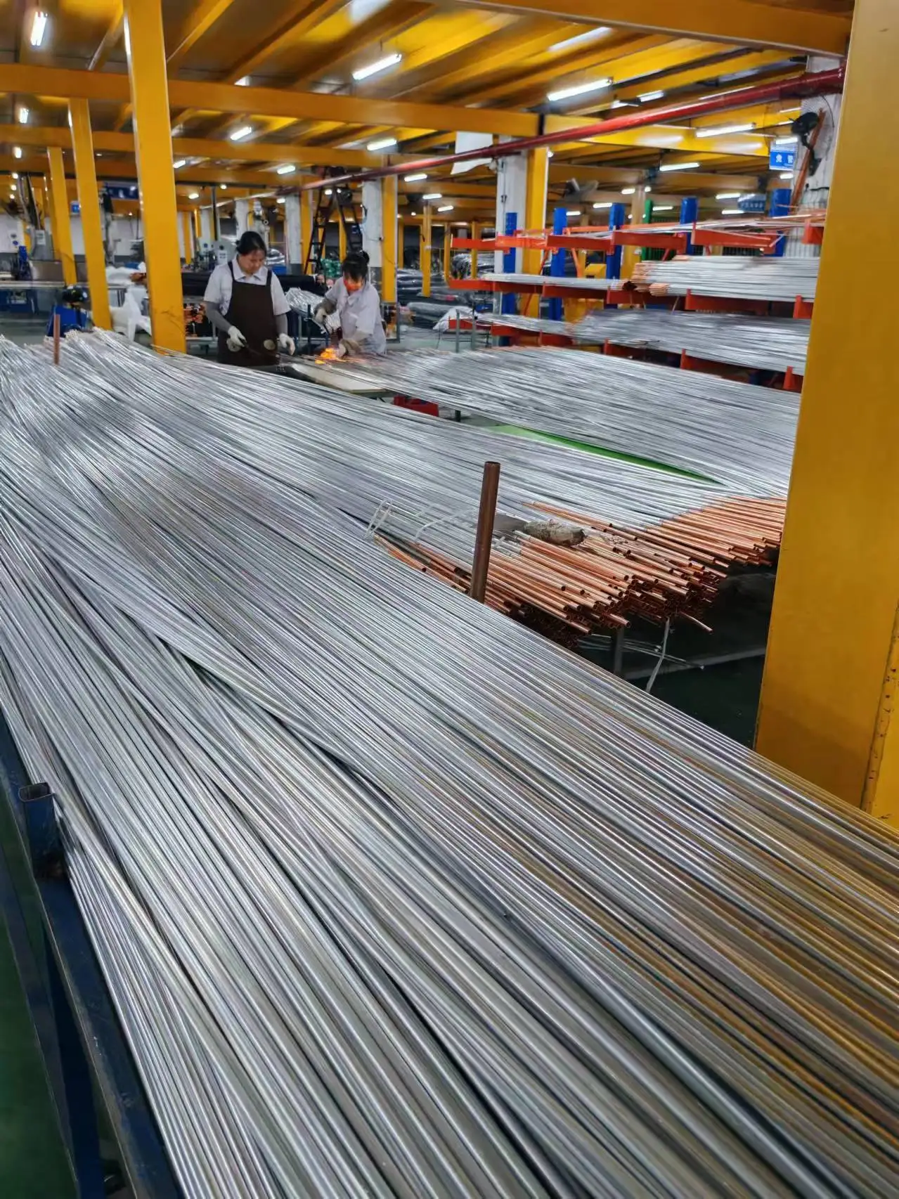 High quality corrosion resistance long service life air conditioning aluminium pipe
