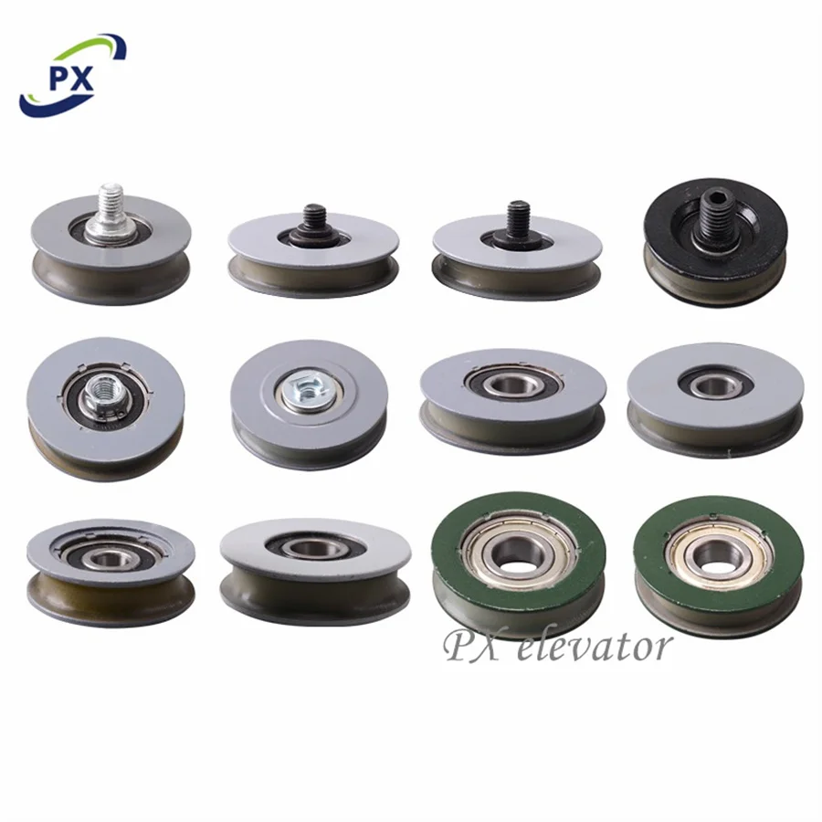 Lift Spare Parts Elevator Door Hanger Roller 48/50/56/58/72 Wheel Hall Car Pulley