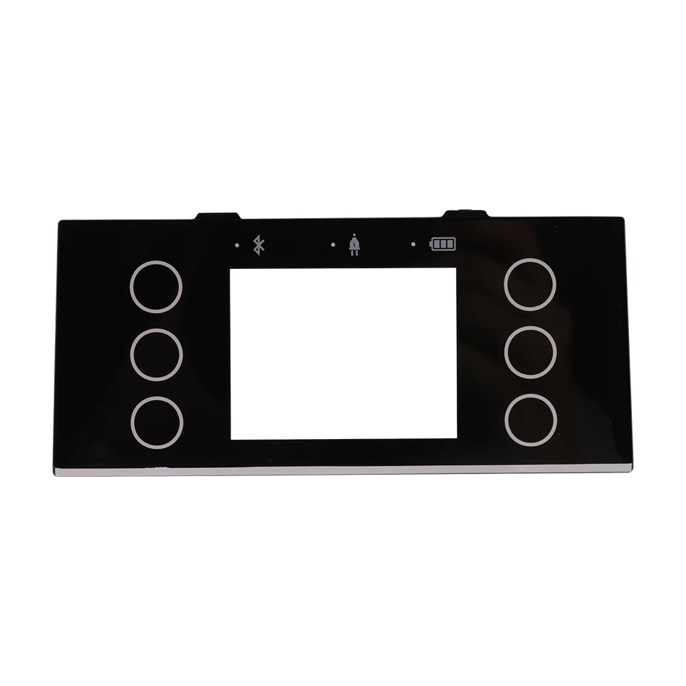 Custom electronics translucence acrylic front panel