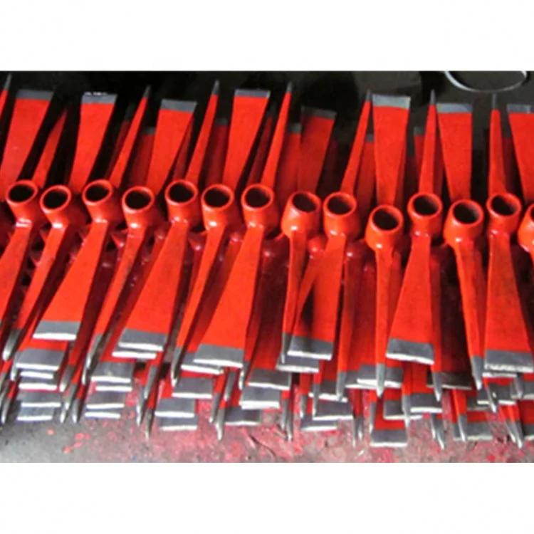  P401 Oval Eye Pickaxes Hammer Forging Steel Pickaxe Africa Market Roll