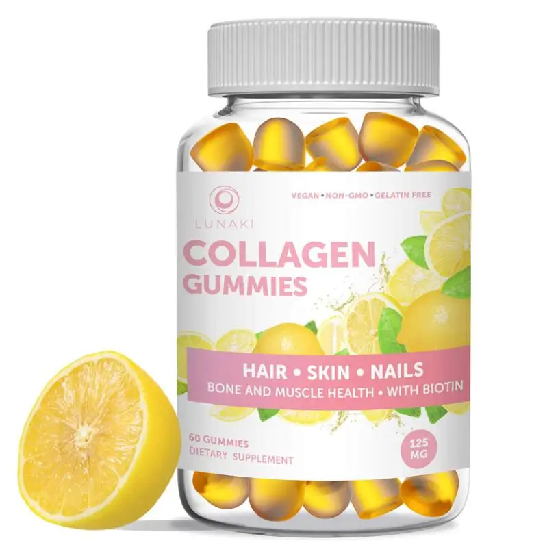 ОЕМ/ОДМ омолаживающие протеиновые витамины для волос коллагеновые Gummies