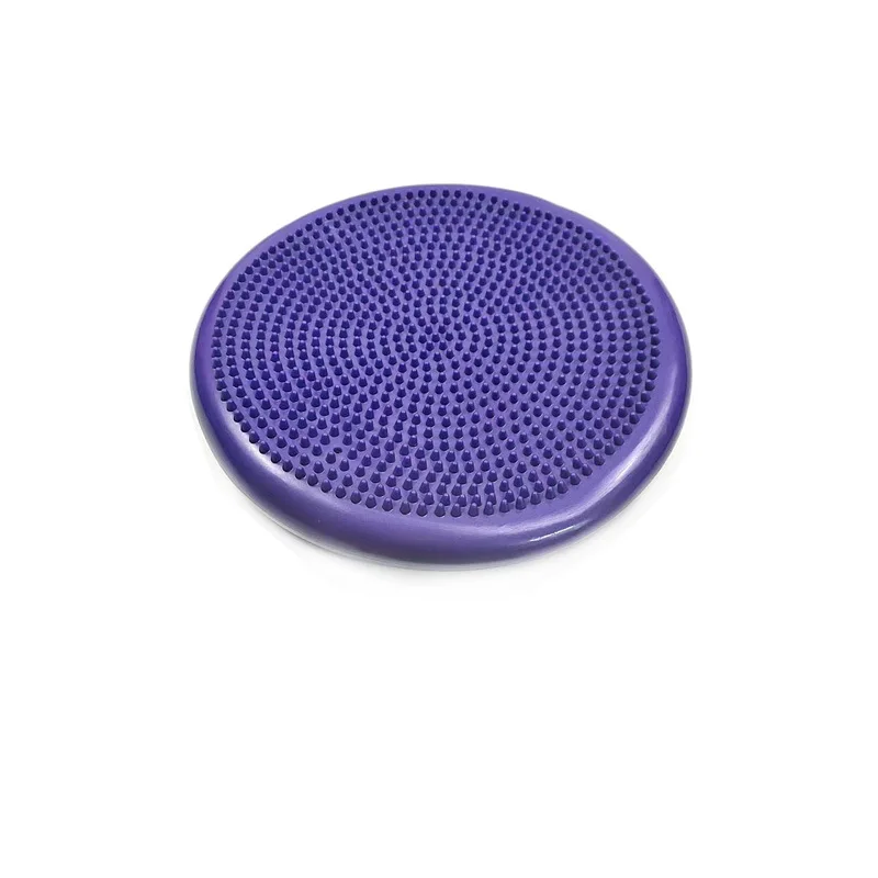 Factory direct sale inflatable fitness massage mat soft balance physiotherapy ball massage ball yoga balance mat half round ball