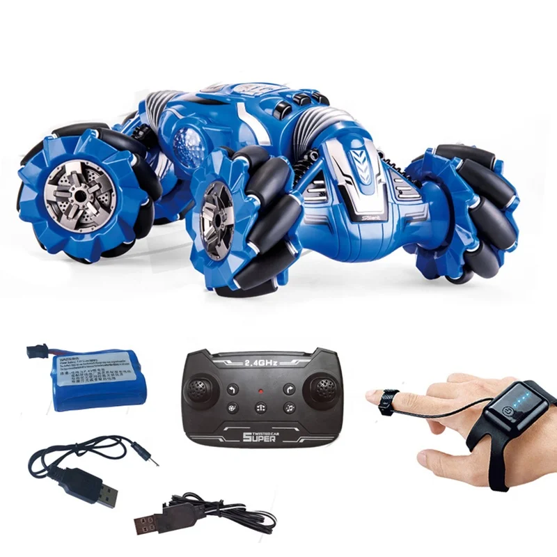 2.4G Double Side Hand Controlled Radio Remote Control Racing Car Hobby Drift 360 Degrees Dancing RC Stunt Car