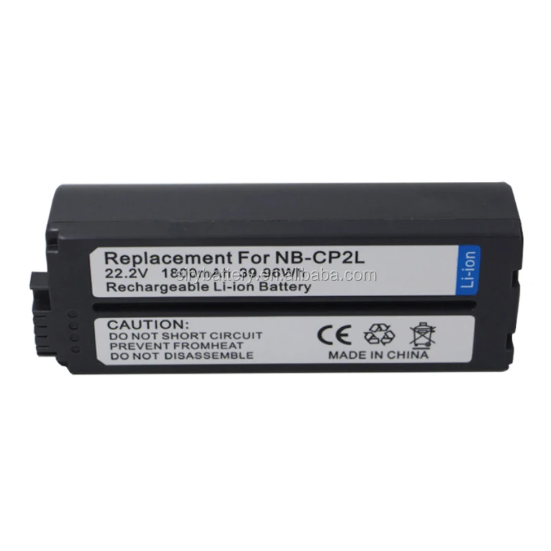 NB-CP2L CP1L li-ion rechargeable printer battery 22.2V 1800mAh for Canon CP100 CP300 CP1200 CP1300 CP710 CP400 CP660