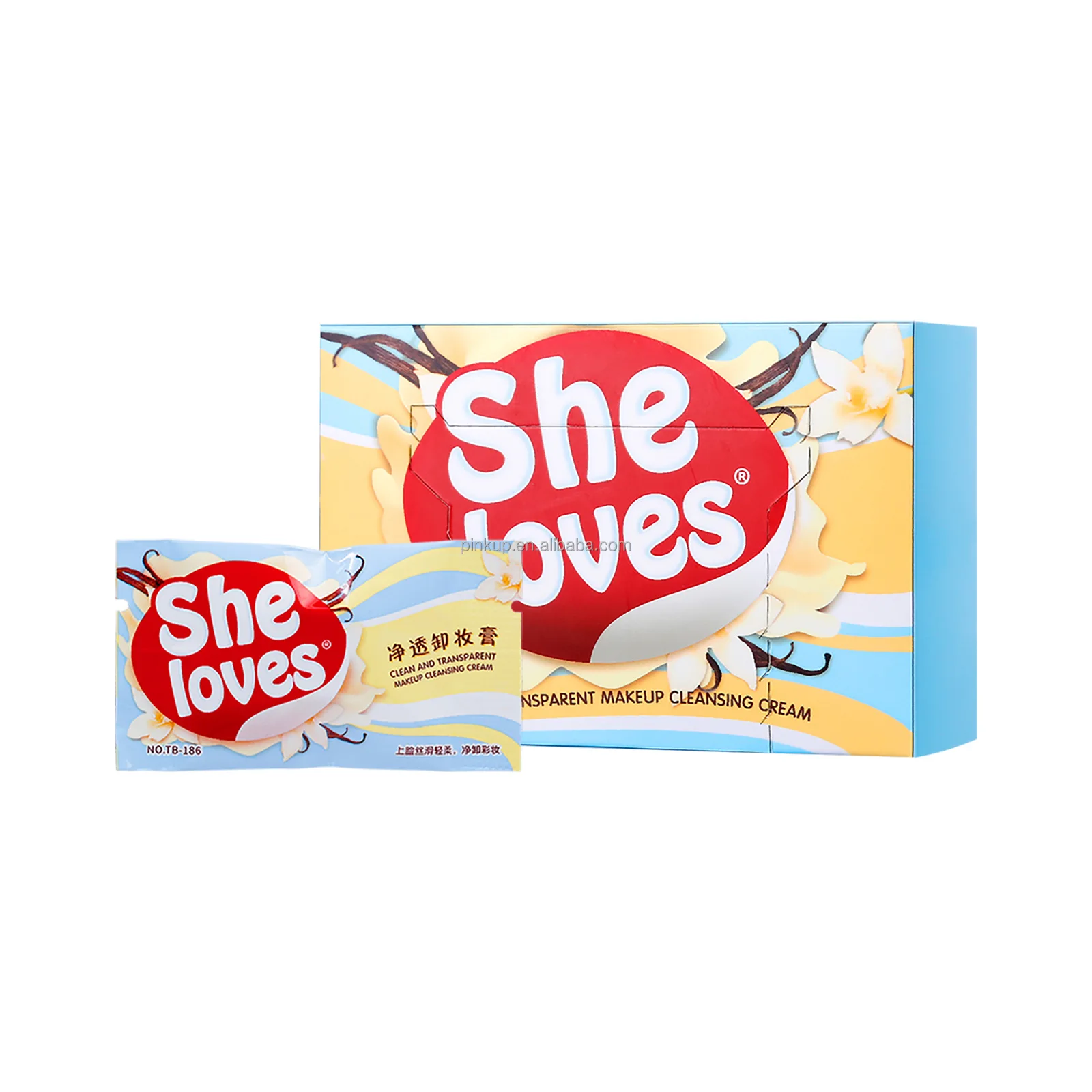 Она любит бренд чистый и прозрачный увлажняющий макияж очищающий крем для удаления