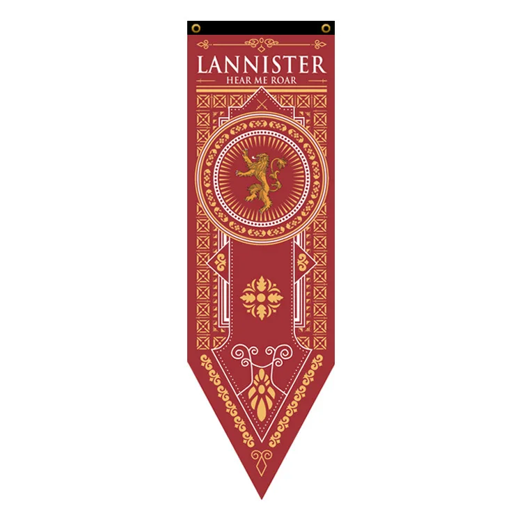 45*150cm Banner And Flag Wonderful And Fantastic Game Of Right Theme Polyester Hanging Banner