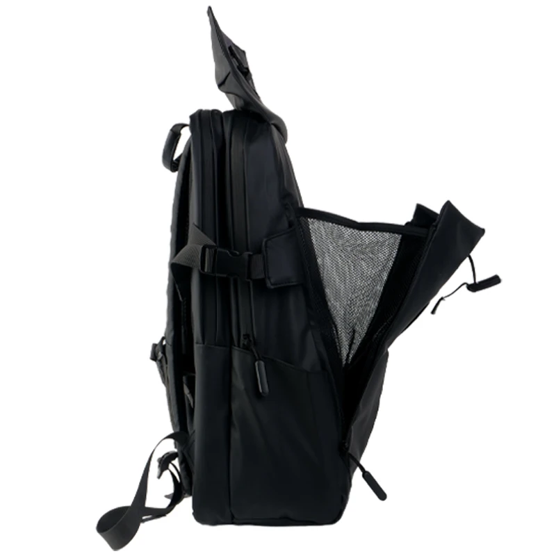 Casual backpack smart business laptop bag  waterproof USB computer case USB 15.6 inch nylon hiking travel bag OEM manufacture