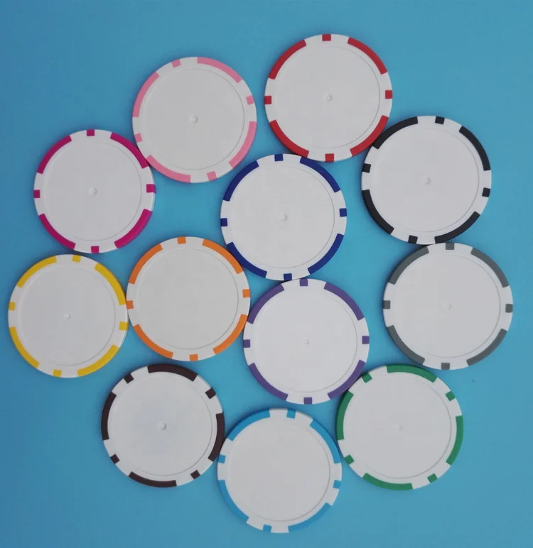 customized logo cheap 40mm ABS plastic blank poker chips set 11.5 Gram casino poker chips