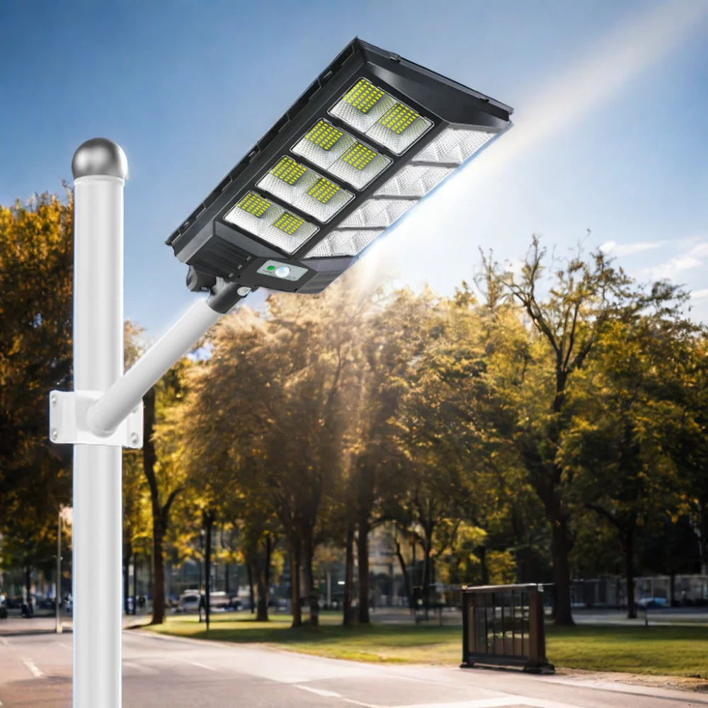 400w 3 Model Factory Direct All in One Solar LED Street Light Integrated Motion Sensor Lamp Outdoor Ip65 LED Solar Street Lights
