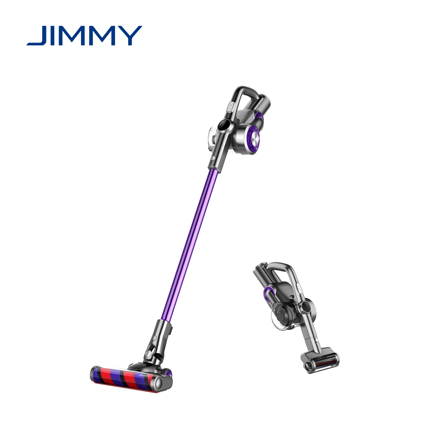 2021New Arrival JIMMY H8 Pro 160AW Suction LED Display Screen Smart Handheld Cordless Vacuum Cleaner