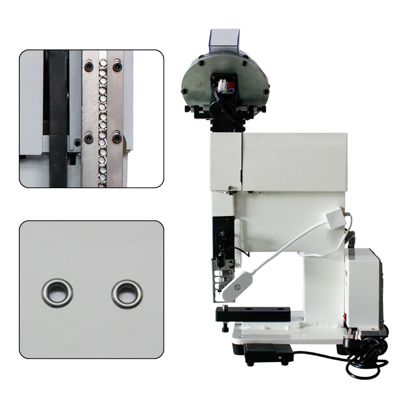Электрическая полуавтоматическая машина для изготовления петель для баннера/ремней из ПВХ