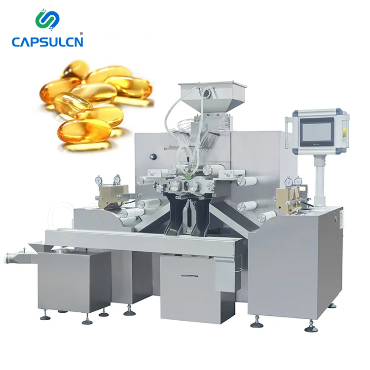 RJWJ Automatic 8000-15000 Capsules/hour Vegetable Capsule Softgel Encapsulation Machine Line