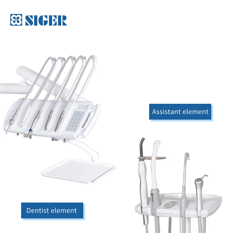 
Free spare parts SIGER V1000 CE approved lever- type foot high quality foshan best China cheap dental chair for dental clinic 