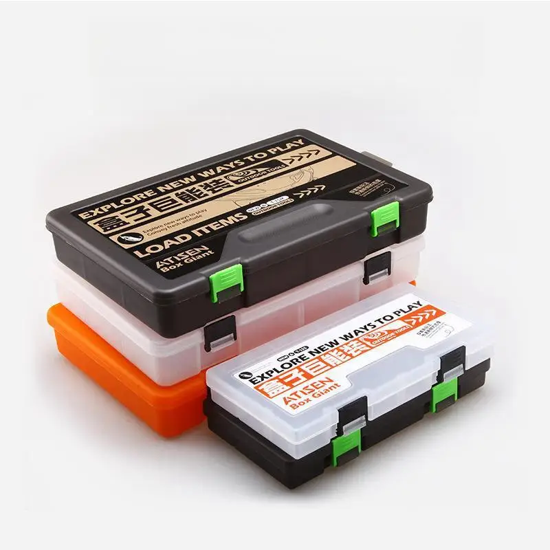 Wholesale 167g 334g PP Material Double Layer Tool Accessories Plastic Fishing Tackle Lure Box