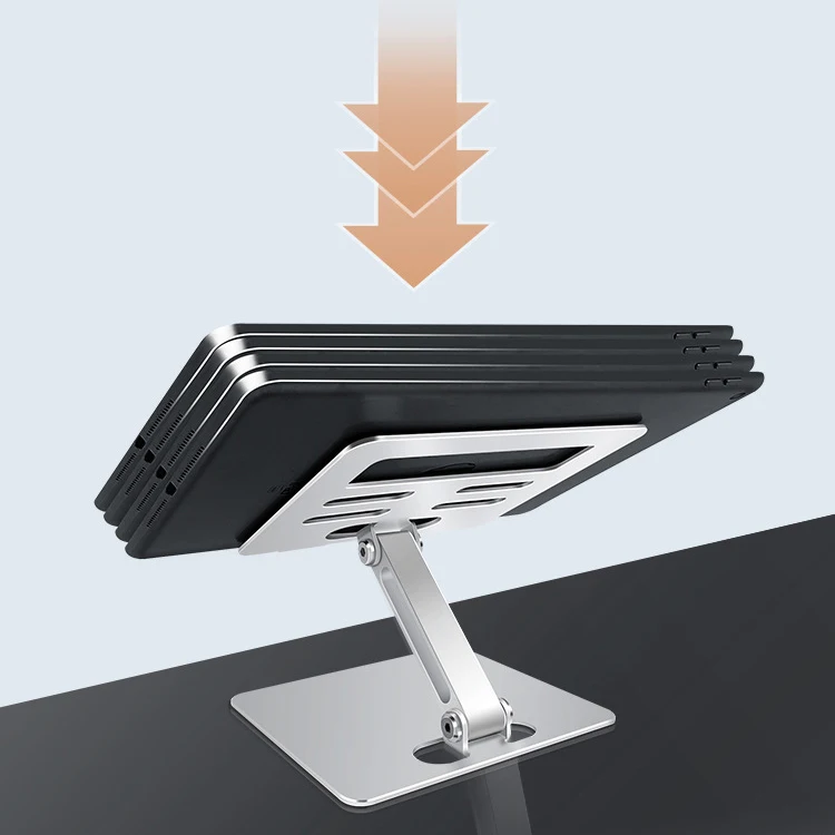 Подставка для планшетного ПК, алюминиевый складной держатель для ноутбука, планшета, компьютера, iPad