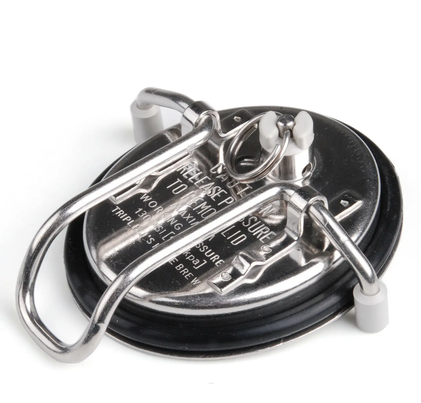 Stainless Steel Ball Lock Beer Keg Lid Corny Keg Lid Homebrew Wine Barrel Cover Beer Keg Cap Replacement Accessories