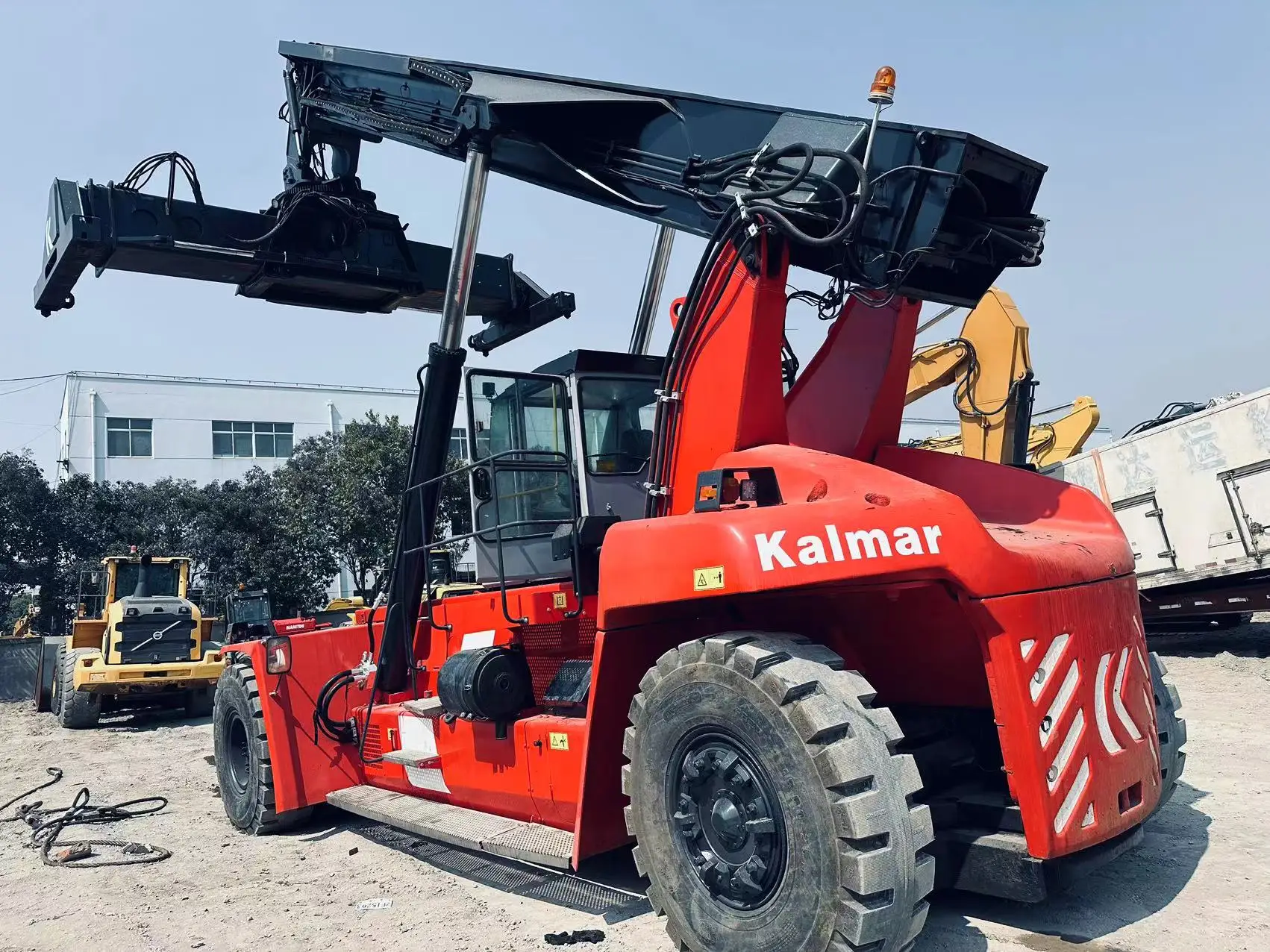 Kalmar DRF450-60S5K Container and port machine used reach stacker 45 ton port lifting crane