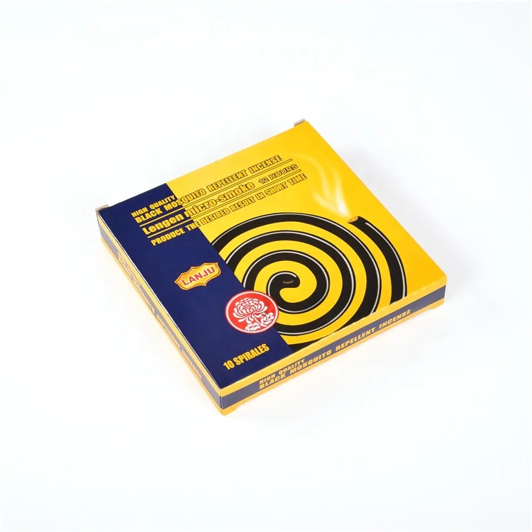 China manufacturer indoor mosquito killer coil black incense coils