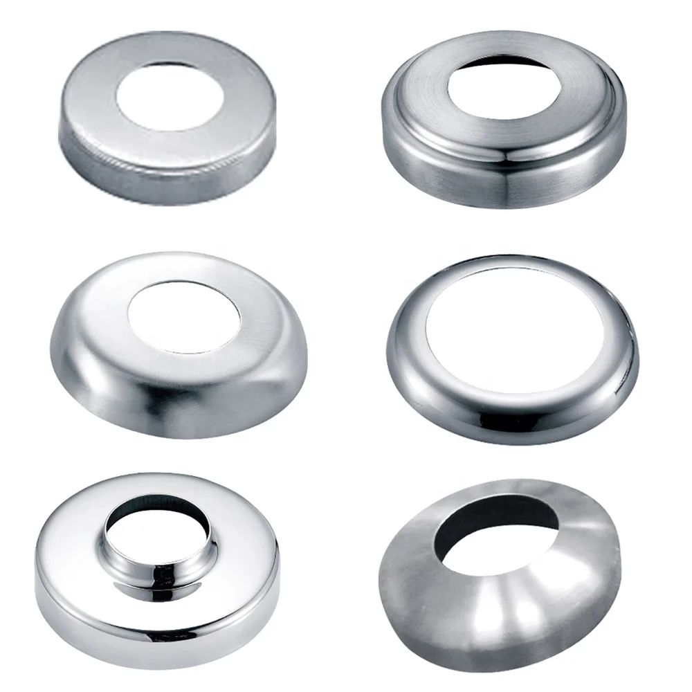 Handrail accessories stainless steel stair railing Balustrades handrails glass railing  balcony railing cover