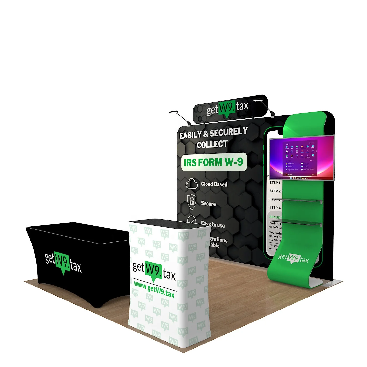 Modular Exhibition Booth Show Display Island Exhibit Booths