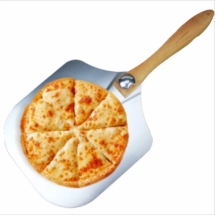  Amazon Hot Selling Foldable 12 x 14 Aluminum Alloy Blade Pizza Peel with Great