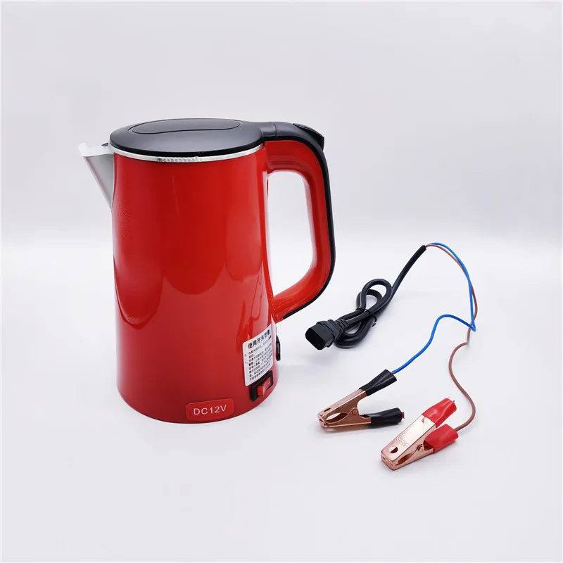 Solar Power 12V Dc Multi Functional 12 Volt 304 Kettle 1.4L Camping Quality Kettle Electric