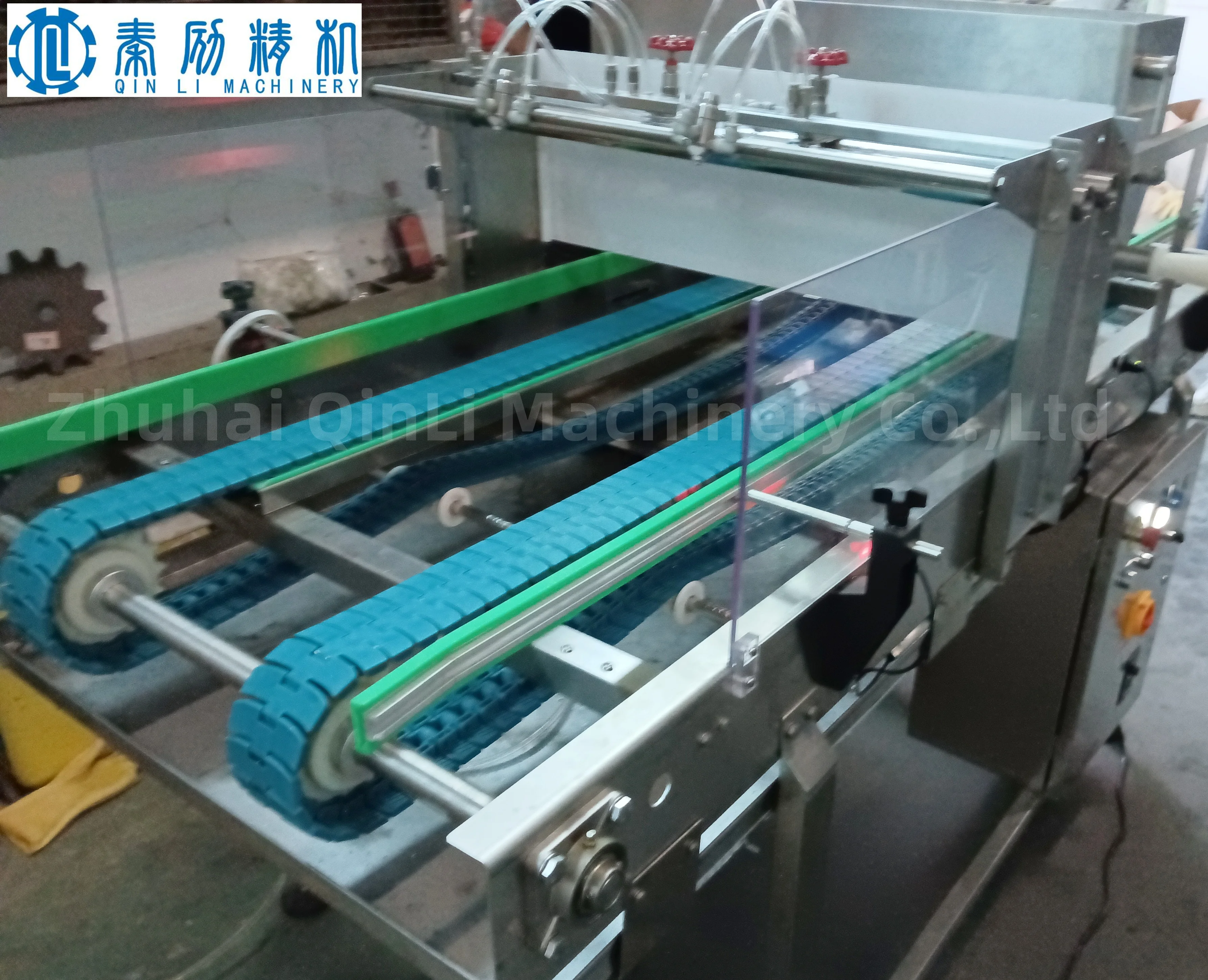 Fully automatic Burger Sesame Sprinkler machine industrial burger production line for dusting sesame oat