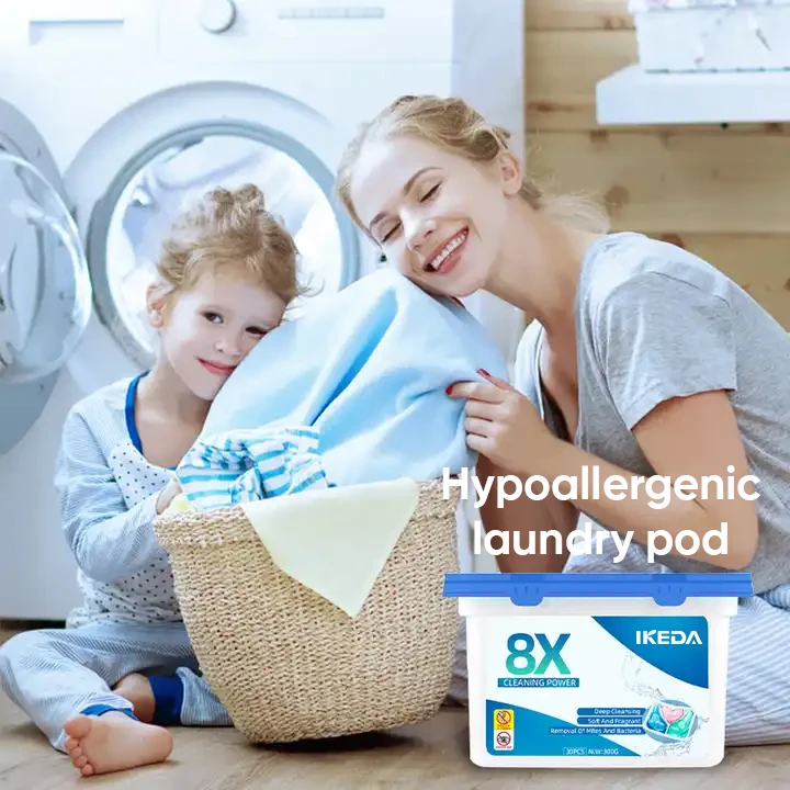 IKEDA detergent pods for clothes chemical raw material for liquid organic beads capsules for  laundry detergent pods natural