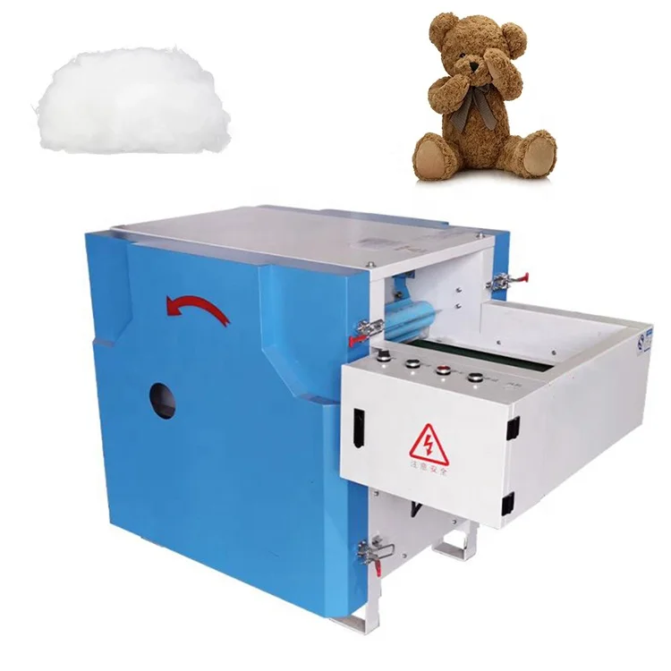 pp cotton Loosening machine Conveyor belt opener Soft toy fiber cotton loosening equipment Nonwoven Fiber Cotton Opening Machine (1600346872237)
