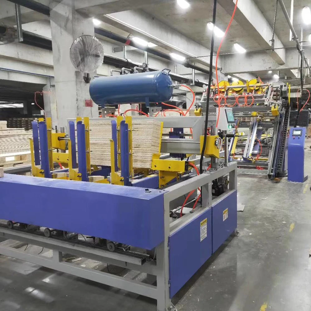 Euro Pallet Block Nailing Machine