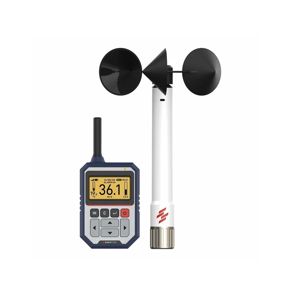 Mobile Crane Wireless Anemometer Wind Speed