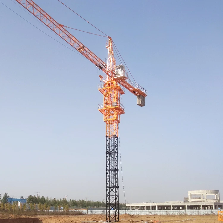
QTZ160 8Ton 10Ton TC6515 tower crane 65m Jib Factory For Sale Lower Price Construction Lift Davit Crane 
