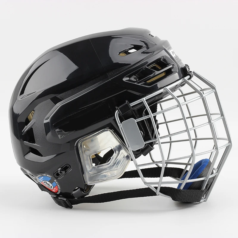 Ice hockey helmet Land hockey roller hockey helmet protective protective gear complete equipment