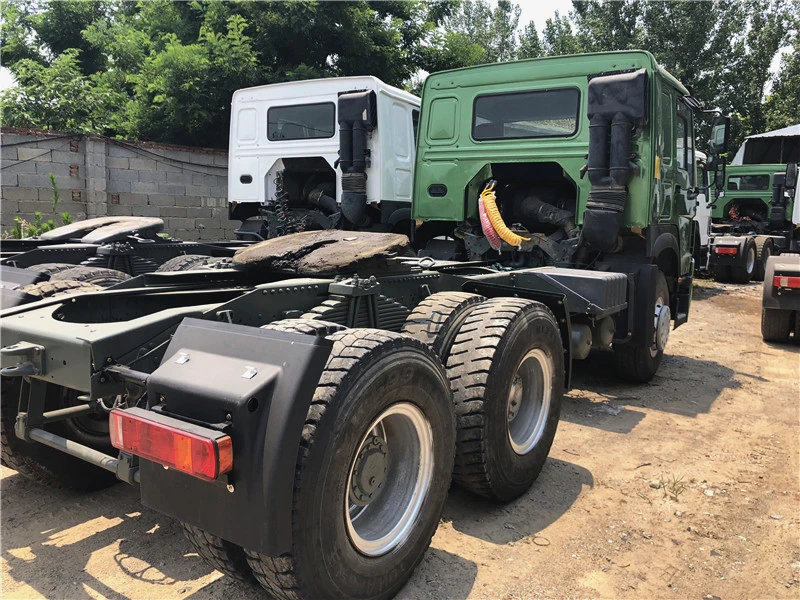 6X4 Mercedes Sinotruk Sale Trucks Howo China For Hot Secondhand Gearbox Used Tractor Truck