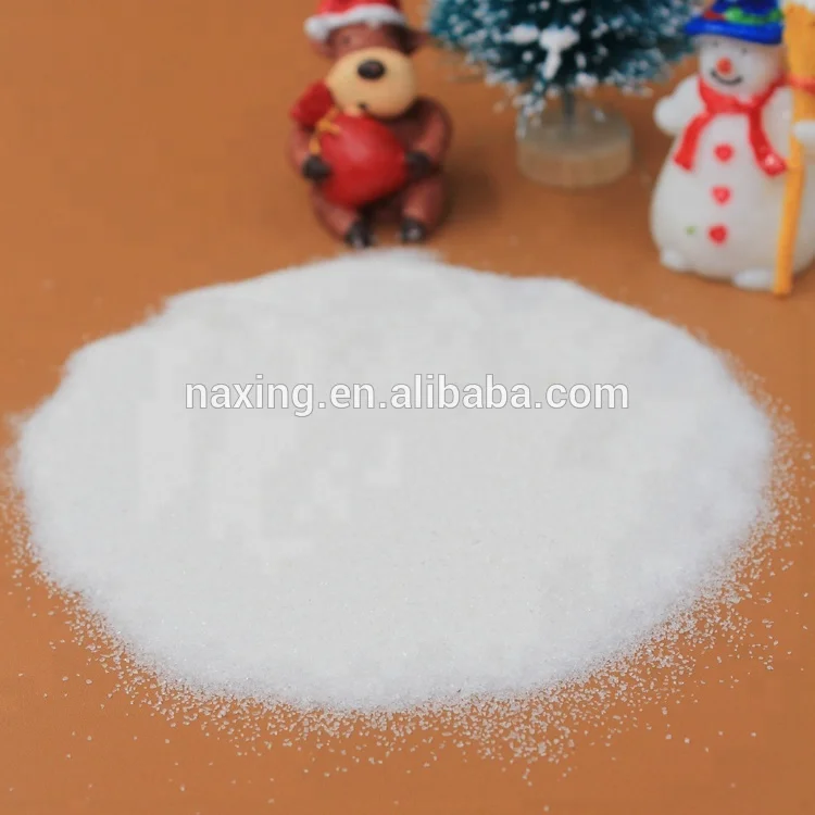 Manufacturer Instant Snow Powder Artifical Snow Fak e Snow For Indoor Decoration