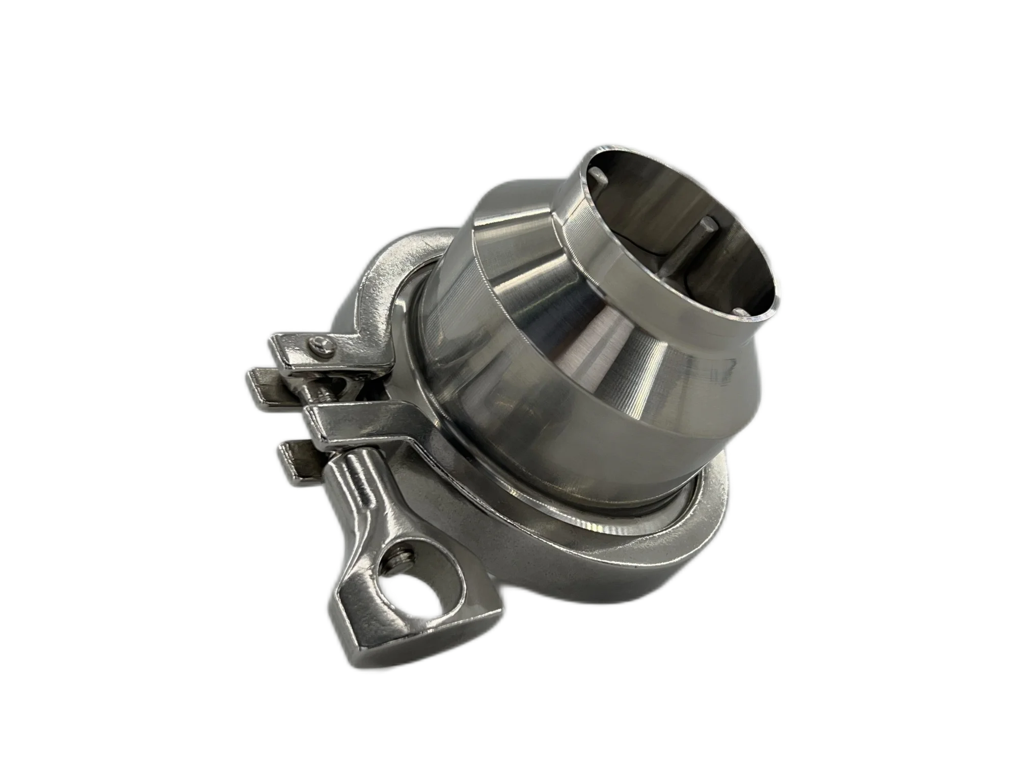 Check Valve Middle Clamped Medical Check Valves One Way Stainless Steel Sanitary Spring Clamp Check Valves