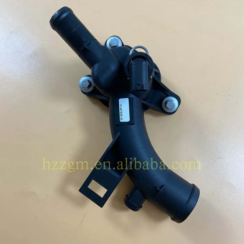 Engine Thermostat Housing Water Pump Outlet For Chevrolet Aveo Cruze Vauxhall Opel Corsa Meriva Astra 25192985