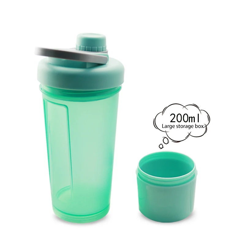 FREE SAMPLE Custom Logo 600ml 700ml Workout Shaker Bottle Gym Protein Shaker Bottles