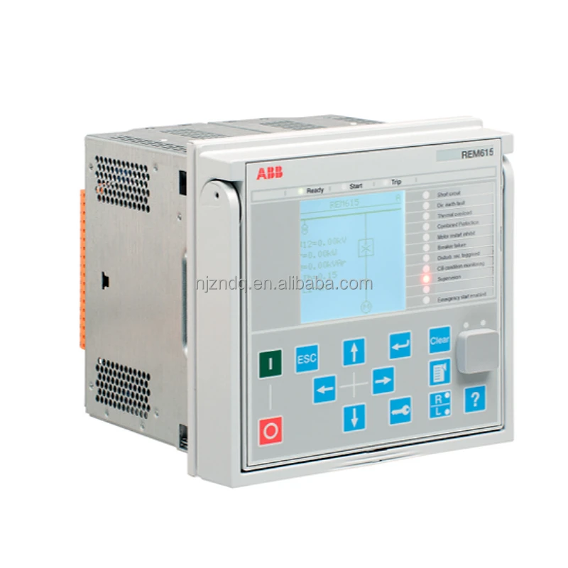 Multifunction protection relay RED615 with three-phase  thermal  overload  protection and  Circuit  breaker  failure  protection