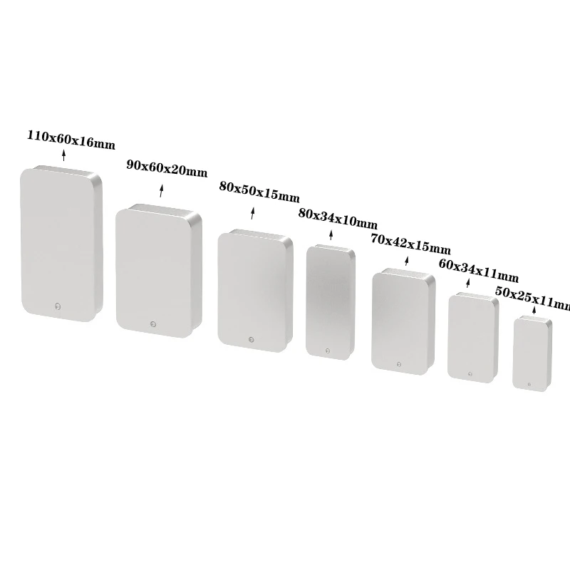 Custom rectangular hand star tin box for packing eyebrow soap / solid perfume / jewelry